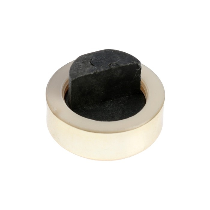 Зеркалодержатель ТУНДРА , d=20 мм, без сверления, цвет золото, пластик, 4 шт.