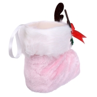 Конфетница &laquo;Сапожок пушистый&raquo;, с рогами и колокольчиком