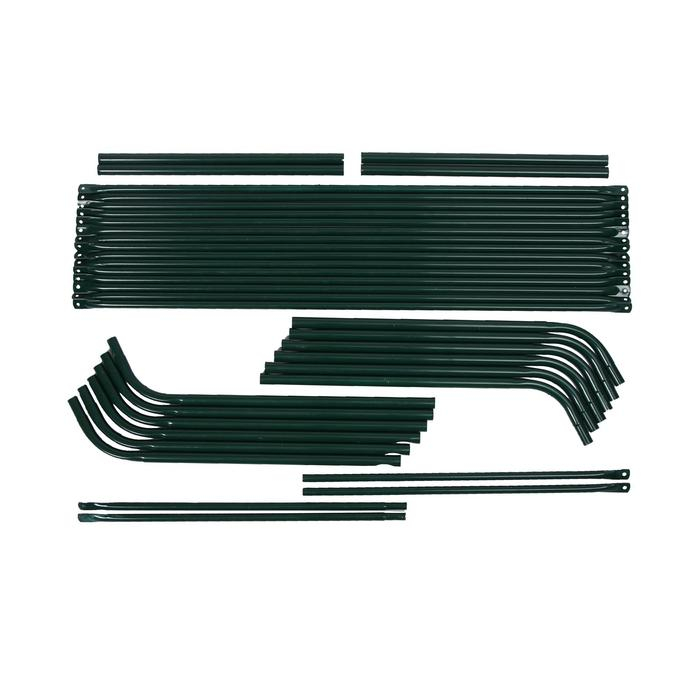 Мини-теплица, 3,7 × 1,4 × 1,15 м, стальной каркас d = 16 мм, спанбонд 60 г/м² Мини-теплица, 3,7 × 1,4 × 1,15 м, стальной каркас d = 16 мм, спанбонд 60 г/м²