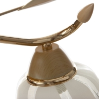 Люстра "Лепестки" 2x40Вт E27 золото 44х33х28 см Люстра "Лепестки" 2x40Вт E27 золото 44х33х28 см