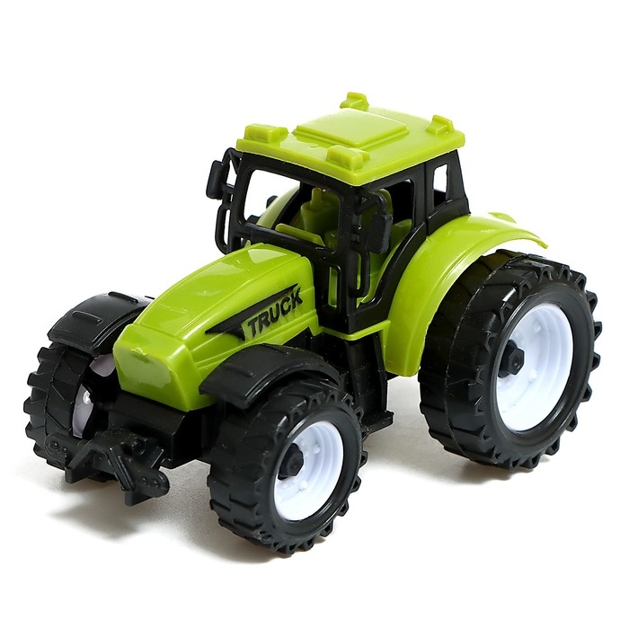 Набор комбайнов &laquo;Фермер&raquo;, инерция, с прицепом, 3 шт., МИКС