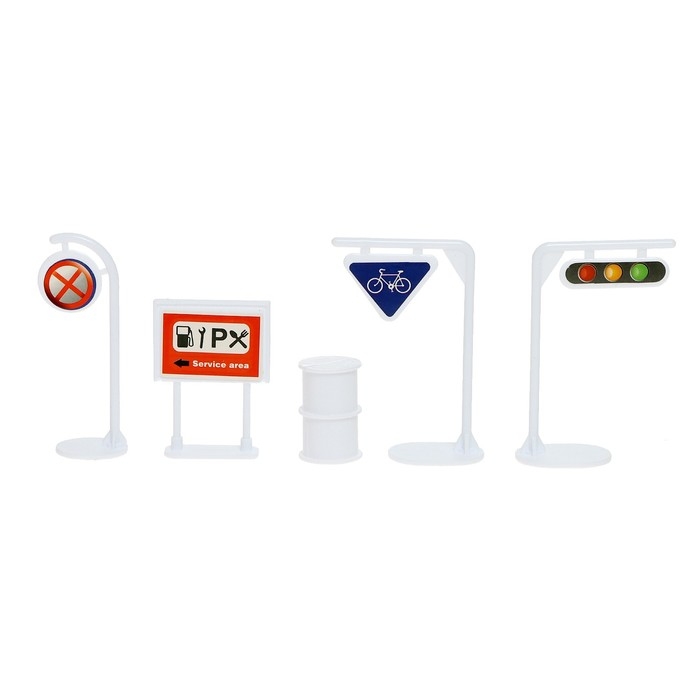 Игровой набор &laquo;Аэропорт&raquo;, 2 самолёта, дорожные знаки