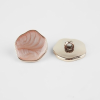 Набор пуговиц на ножке, d = 21,5 мм, 5 шт, цвет бежевый/золотой Набор пуговиц на ножке, d = 21,5 мм, 5 шт, цвет бежевый/золотой