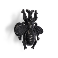 Ручка-кнопка CAPPIO PRO "Жук" 59 x 56  мм, цвет черный