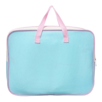 Папка с ручками текстильная А4, 360 х 290 х 70 мм, Erich Krause Pastel Light Blue, пастельная/голубая, 54678 Папка с ручками текстильная А4, 360 х 290 х 70 мм, Erich Krause Pastel Light Blue, пастельная/голубая, 54678