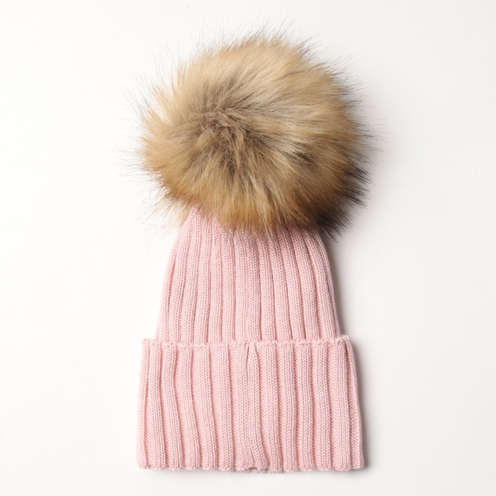 Шапка детская MINAKU  р-р 46-48, цвет розовый