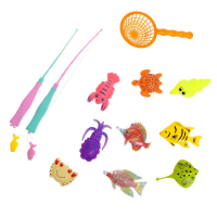 Рыбалка «Морские обитатели» 9 рыбок, 2 удочки, сачок Рыбалка «Морские обитатели» 9 рыбок, 2 удочки, сачок