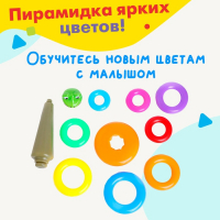 Пирамида &laquo;Лягушка&raquo;, 9 колец