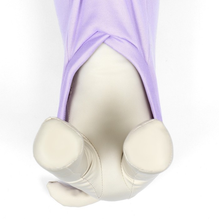 Кофта с капюшоном Кофта с капюшоном "Медвеженок", флис, размер S (ДС 21, ОШ 24, ОГ 30 см), фиолетовая