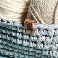 Набор бирок с кнопкой «Сердце», 5 × 1,5 см, 10 шт, цвет разноцветный Набор бирок с кнопкой «Сердце», 5 × 1,5 см, 10 шт, цвет разноцветный