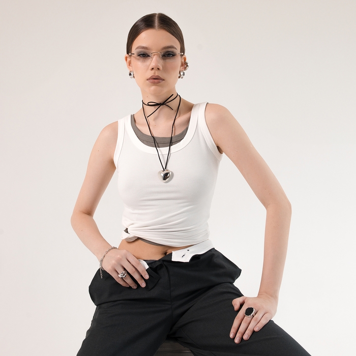 Кольцо металл «Тренд» бесконечность, объём, цвет серебро, размер 17 Кольцо металл «Тренд» бесконечность, объём, цвет серебро, размер 17