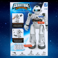 Робот радиоуправляемый IQ BOT GRAVITONE, русское озвучивание, цвет красный