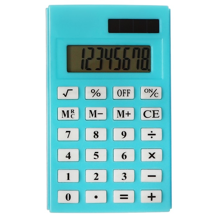 Калькулятор настольный KK-268A, 8-разрядный, микс