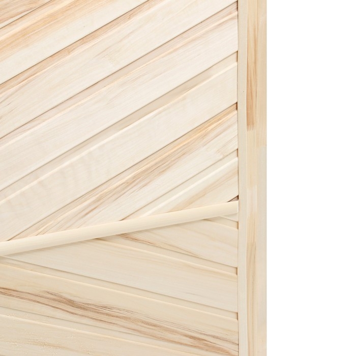 Дверь для бани и сауны, размер коробки 170х80 см, универсальная, липа