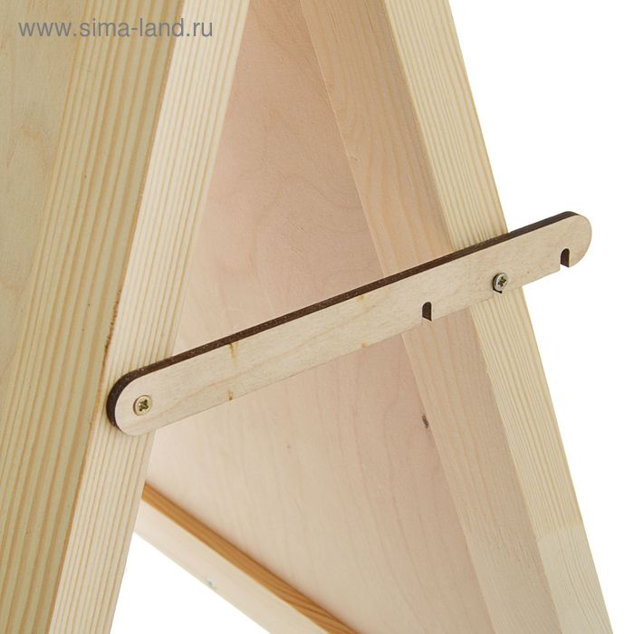 Мольберт настольный &laquo;Хлопушка&raquo;, 500 х 450 х 300 мм, двусторонний, неокрашенное дерево, Calligrata