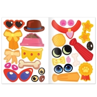 Книга с наклейками &laquo;Укрась питомца&raquo;, 12 стр., 55 наклеек