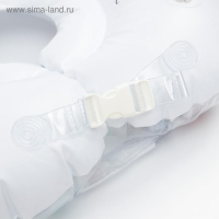 Круг для плавания на шею Robby, &laquo;Пираты&raquo;, надувной, с ручками, цвет белый