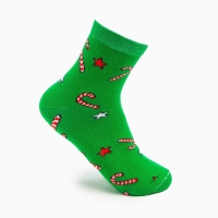 Носки женские &laquo;Карамель&raquo; цвет зелёный, размер 23-25