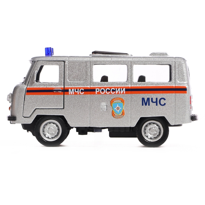 Машина металлическая &laquo;УАЗ 3962. Спецтехника&raquo;, инерция, 1;32, световые и звуковые эффекты, цвет МИКС
