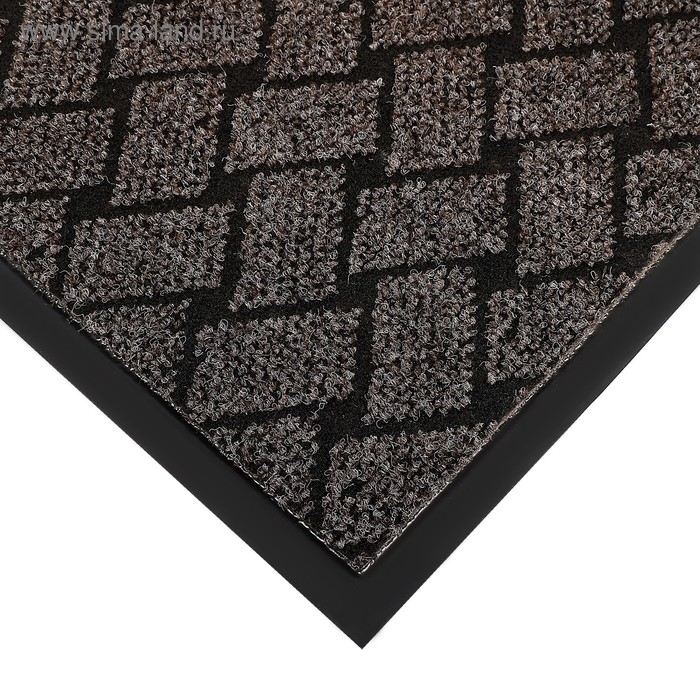 Коврик придверный влаговпитывающий &laquo;Крафт&raquo;, 80&times;120 см, цвет коричневый