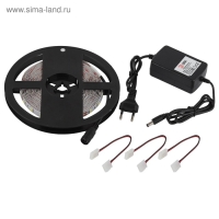 Комплект светодиодной ленты &laquo;Эра&raquo; 5 м, IP20, SMD5050, 60 LED/м, 12 В, 6500К
