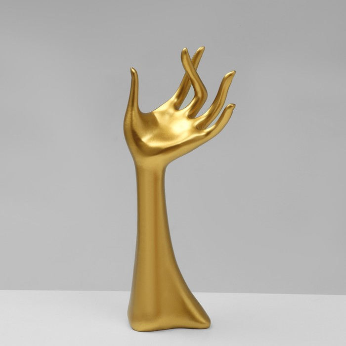 Подставка для украшений «Рука» 9,5×7×24, цвет золото Подставка для украшений «Рука» 9,5×7×24, цвет золото