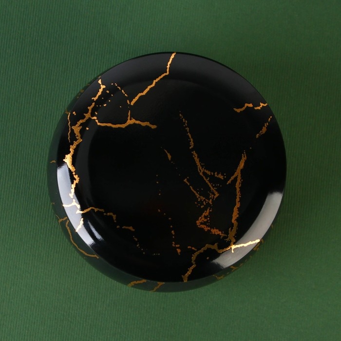 Новогодняя ароматическая свеча в банке &laquo;Новый год: Роскошь&raquo;, аромат ваниль, 6 х 6 х 4 см.