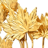 Бра "Клен" 1хЕ14 40Вт золото 55х55х15 см