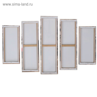 Модульная картина "Влюблённые" (2-23х52; 2-24х70; 1-24х80) 120х80см