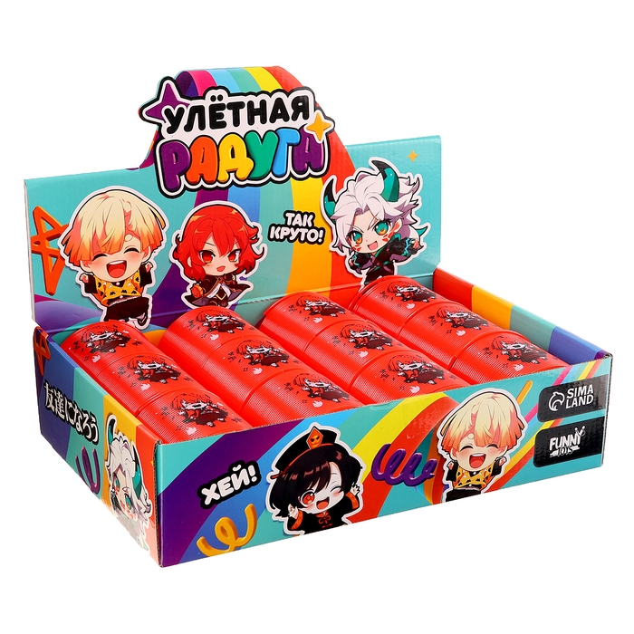 Спираль-радуга &laquo;Анимешки&raquo; , в шоубоксе