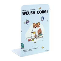 Подставки для книг "Собачки", 2 штуки, голубые Подставки для книг "Собачки", 2 штуки, голубые