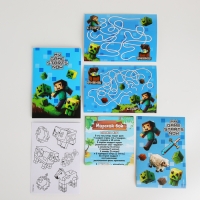 Детский рюкзак с блокнотом,раскраской,наклейками,игрой,лабиринтом Детский рюкзак с блокнотом,раскраской,наклейками,игрой,лабиринтом