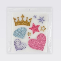 Термотрансфер &laquo;Для принцесс&raquo;, с блёстками, 18 &times; 19,5 см, цена за 1 лист