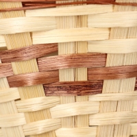 Корзина плетеная &laquo;Ладья&raquo;, 15&times;13&times;8 см, бамбук