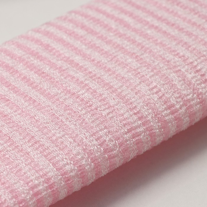 Мочалка для тела Доляна &laquo;Японская&raquo;, 90 см, в полоску, цвет МИКС