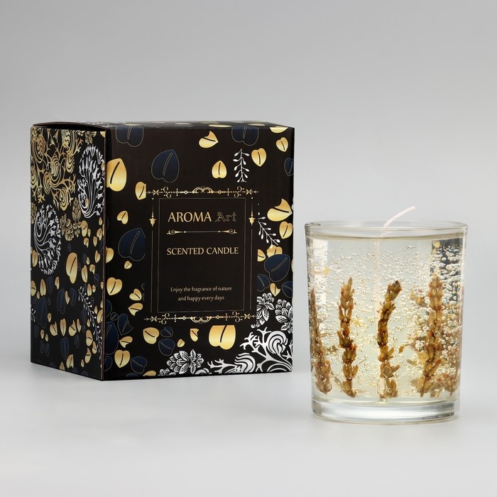 Свеча ароматическая "Lavender", 200 гр