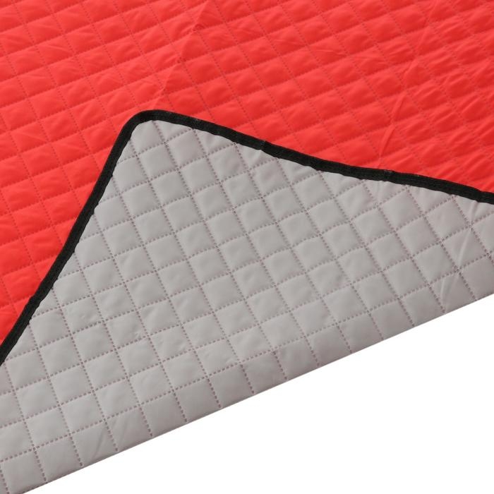 Коврик туристический автомобильный, 150&times;110 см, серый