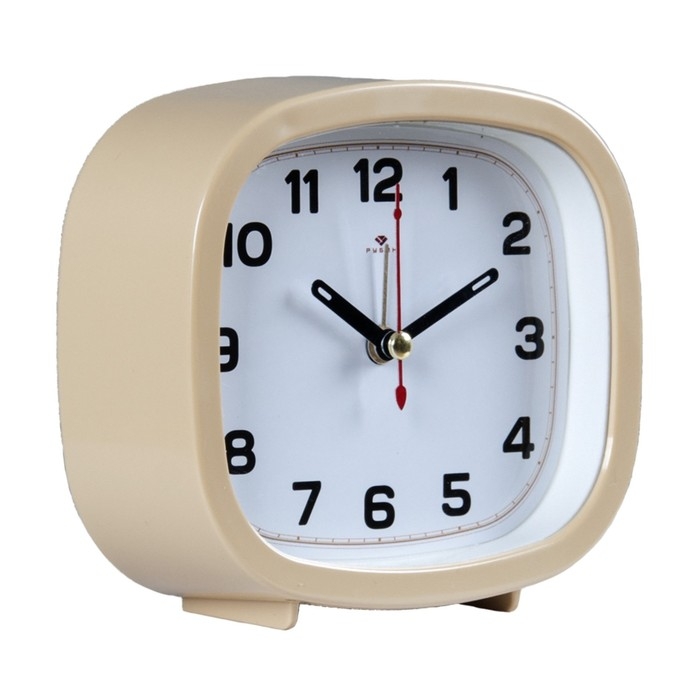 Часы - будильник настольные Часы - будильник настольные "Классика", дискретный ход, 12.5 х 10.5 см, АА