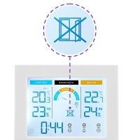 Метеостанция КТ-3317 термометр, погодная станция, часы