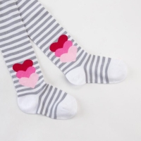 Колготки для девочки, цвет белый, рост 110-116 см Колготки для девочки, цвет белый, рост 110-116 см