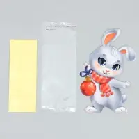 Пакет под сладости &laquo;Зайка&raquo;, 11 х 6 см