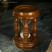 Песочные часы "Колизей" дерево 14х7,5х7,5 см (3 мин)