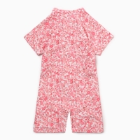 Купальный костюм детский Крошка Я &laquo;Цветочки&raquo; рост 98-104 см, розовый