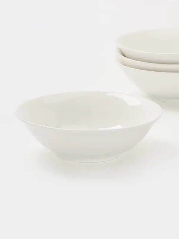 Набор тарелок 4 шт  "White Label" 500 мл, 17,5х5,5 см 1277456