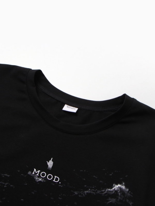 Джемпер (лонгслив) мужской MINAKU: Mood, цвет черный, р-р 50