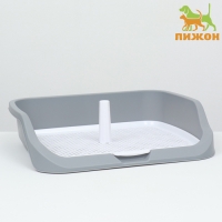 Туалет открытый 53 х 45 х 13 см, серый Туалет открытый 53 х 45 х 13 см, серый