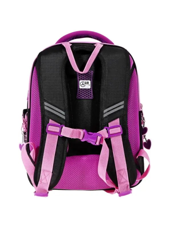 Рюкзак школьный эргоном.спинка Across 194 37*28*12 дев + пен, меш, папка 25-369-7