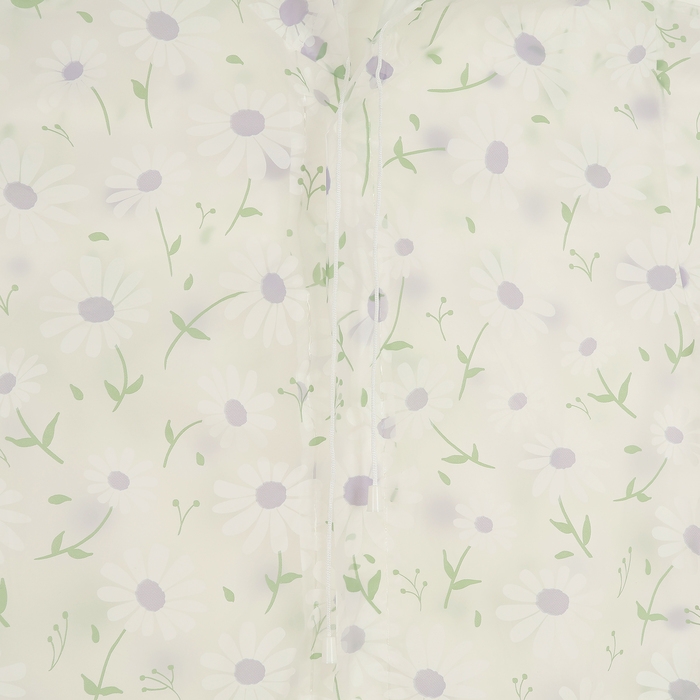 Дождевик детский &laquo;Ромашки&raquo;, рост 125-155 см