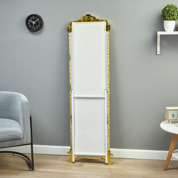 Зеркало напольное, в полный рост, 166 х 51 х 7см, золото Зеркало напольное, в полный рост, 166 х 51 х 7см, золото