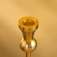 Подсвечник "Ферзь" 5х5х19 см, алюминий